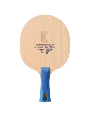 Table tennis blade Koki Niwa ZF Blue Edge 10th Limited Edition Victas