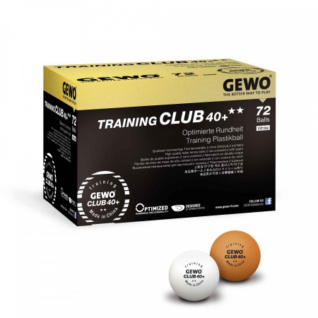 Balle tennis de table d'entraînement Training Club 40+ Gewo - 72