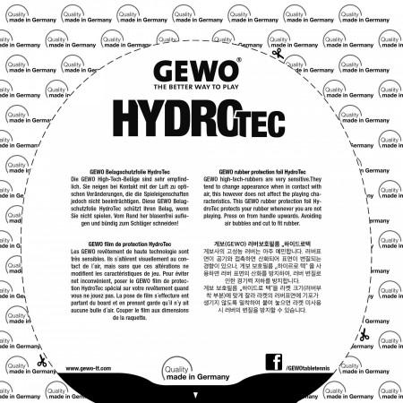 GEWO HydroTec Tensor Rubber Protection foil