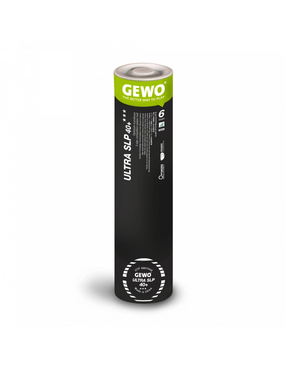 6 Balles De Ping Pong 3 Étoiles - Haute Performance, Biodégradable - Pour Entraînement Et Compétition