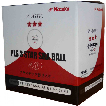 Nittaku SHA 40+ Balles Plastiques *** pack de 120