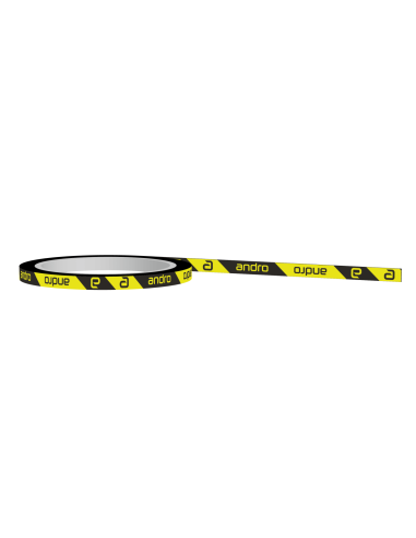Andro Edge Tape Cl Black/Yellow 10mm for one bat