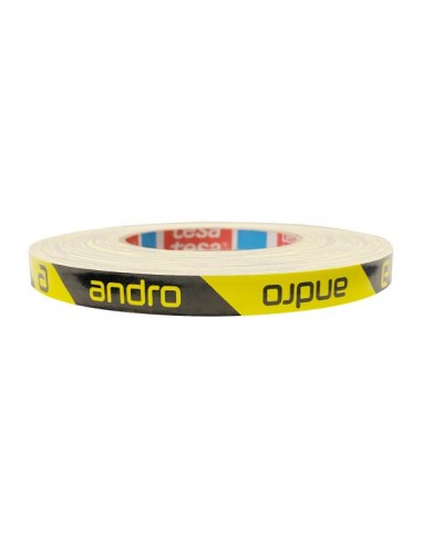 Andro Edge Tape Cl Black/Yellow 10mm/50m
